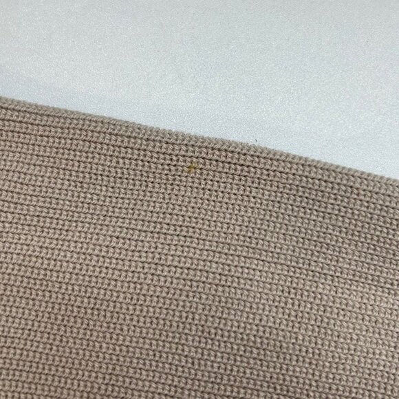 beige tan nude zara cropped cardigan sweater size M • good preowned condition wi - Picture 6 of 9